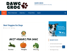 Tablet Screenshot of dawggrog.com